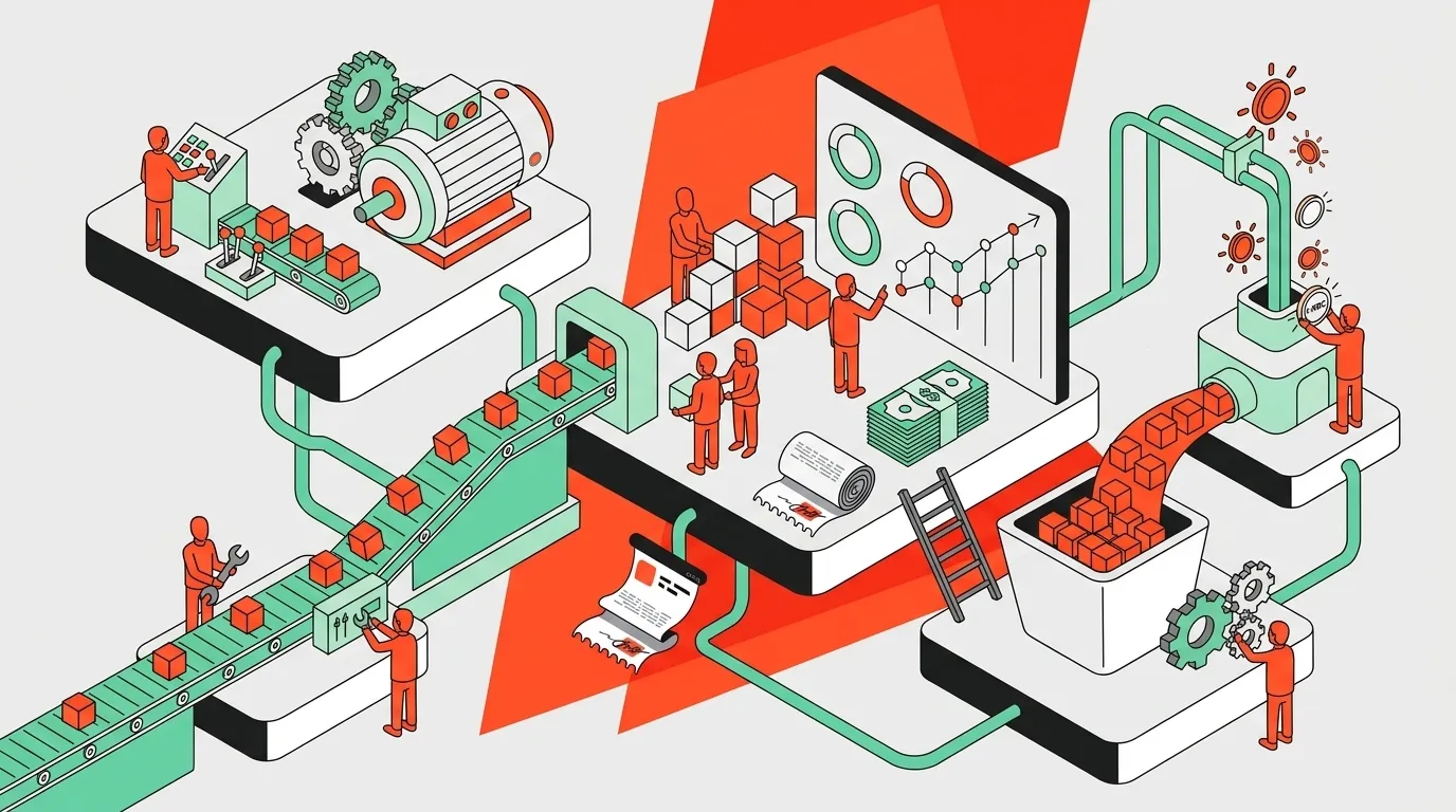 Como escalar a produção industrial sem perder a eficiência?
