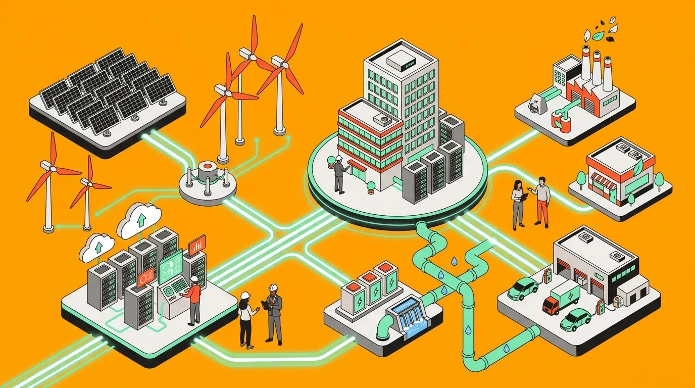 Energia renovável para empresa sem cortes no fornecimento